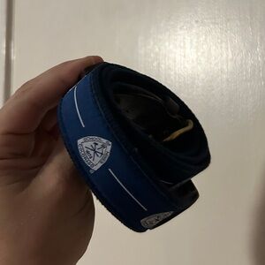 Blue Embroidered Colorado School of Mines Belt